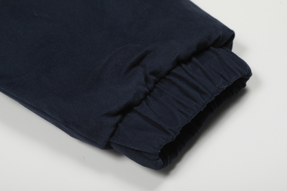 フェイクファーフードワンポイントロゴジャケット cm0020