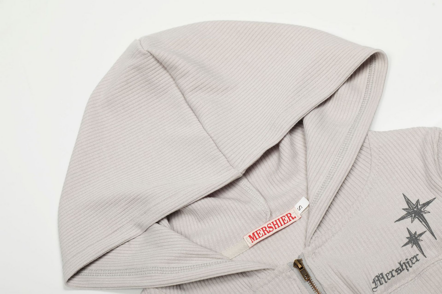 ダブルポケット/スタープリントジップアップスウェット[2color]/cm0034