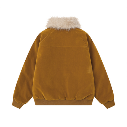 ベルトデザインアクセサリーロゴジャケットcm0012