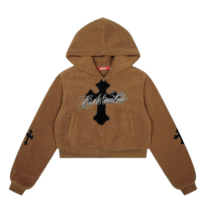 クロスロゴボアパーカー/2color/cm0146