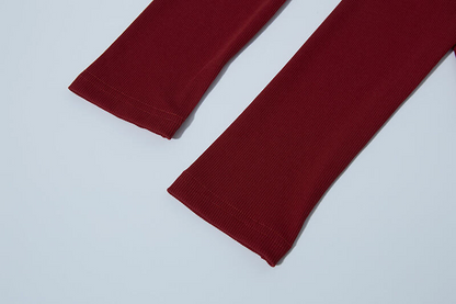 レースラインスポーティー/ナンバー刺繍長袖Tシャツ/2color/cm0099