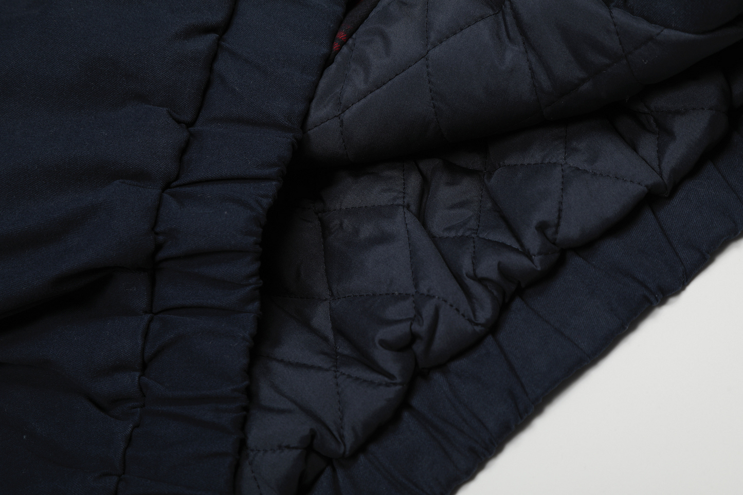 フェイクファーフードワンポイントロゴジャケット cm0020