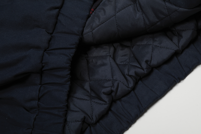 フェイクファーフードワンポイントロゴジャケット cm0020