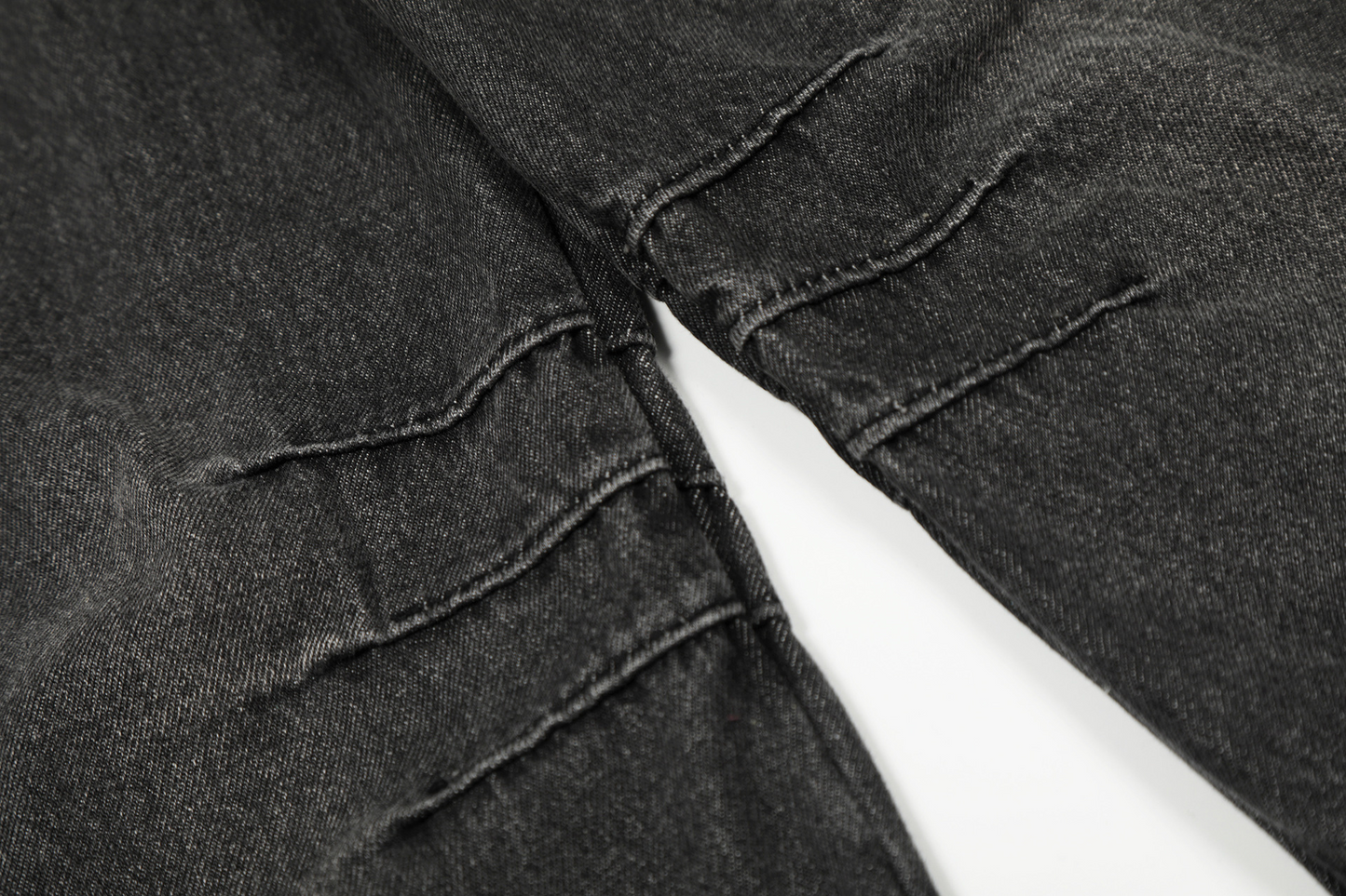 ジップディテールマルチポケットデニムカーゴパンツ/2color/cm0130