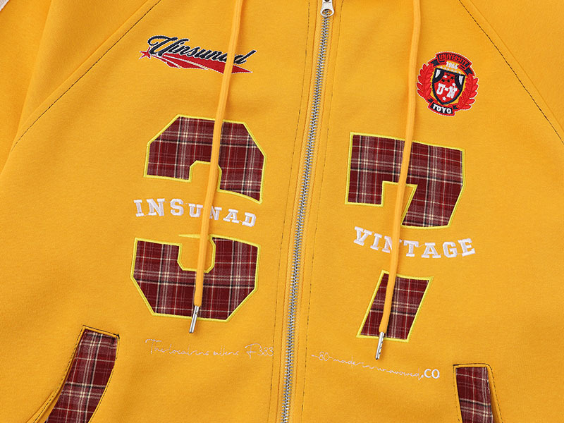 ナンバーロゴラインスウェットパーカー/2color/cm0081