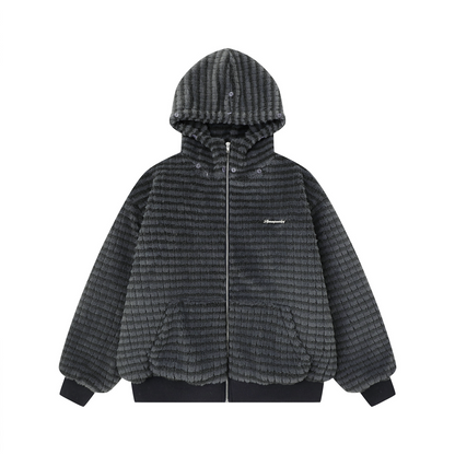 ボーダーボアジャケット/2color/cm0006