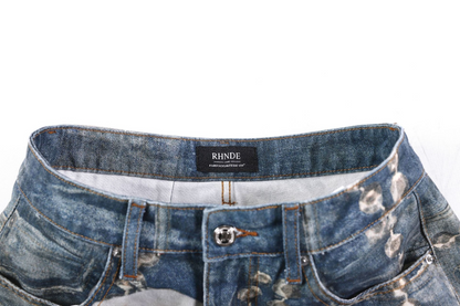 アクセサリープリントデニムパンツ/cm0248