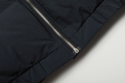 ファーネックパファージャケット/2color/cm0078