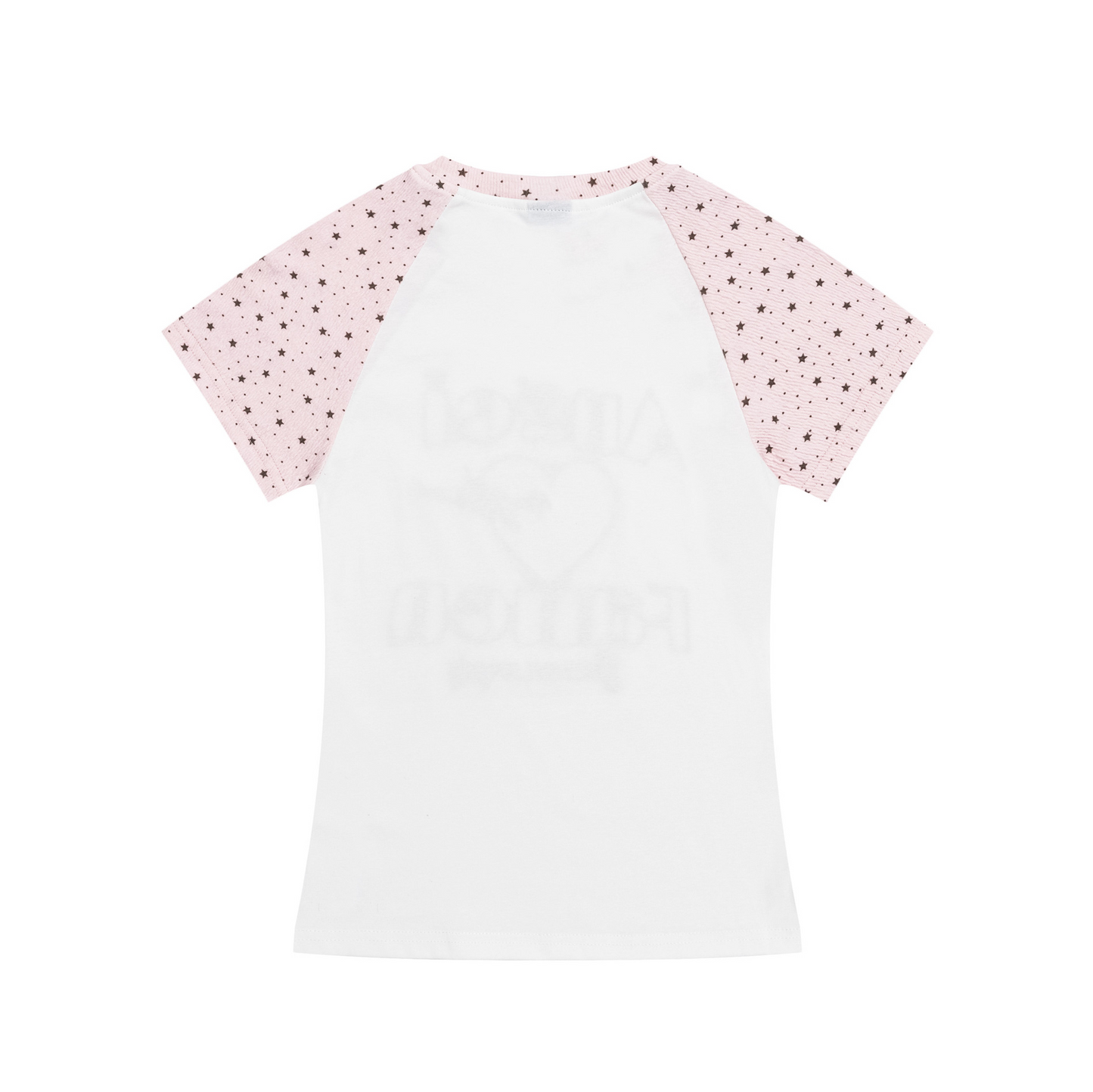 2color/ラグランスリーブハートTシャツ/cm0300