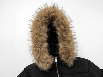 ファー付きパファージャケット/2color/cm0087