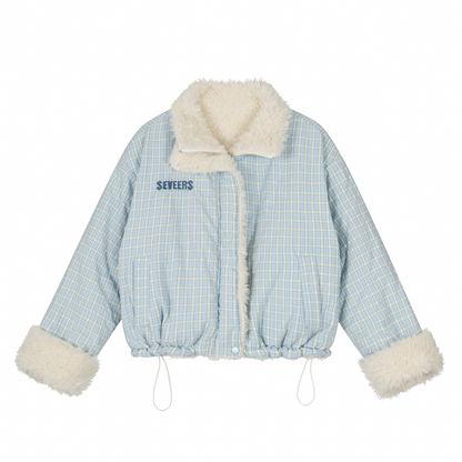 リバーシブルボアジャケット/2color/cm0069