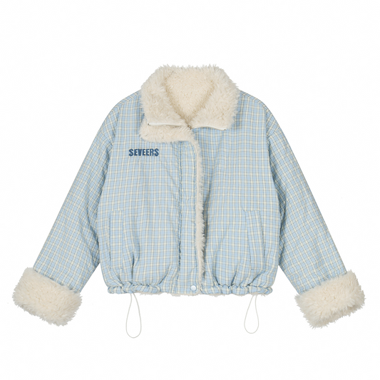 リバーシブルボアジャケット/2color/cm0069