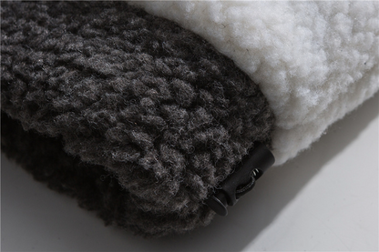 バイカラーワンポイントロゴボアジャケット/2color/cm0122