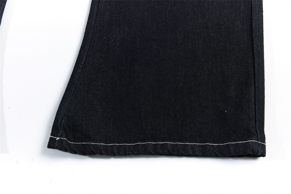 クロスデザインレオパードディテールワイドパンツ/cm0147