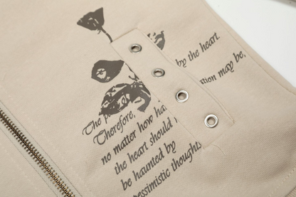 ジップアッププリントスウェット/2color/cm0089