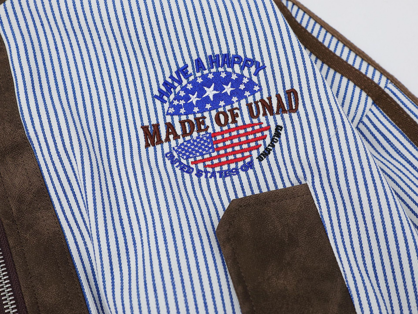 ストライプラインデザイン切り替えジャケット/cm0046