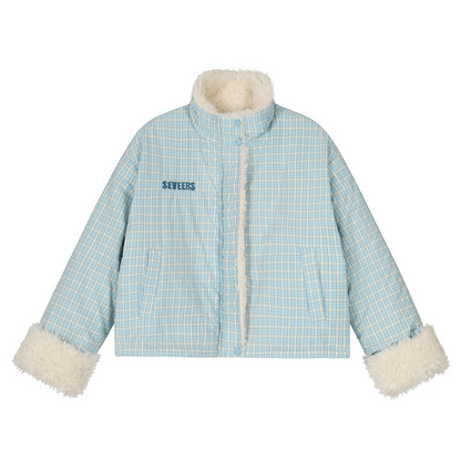 リバーシブルボアジャケット/2color/cm0069