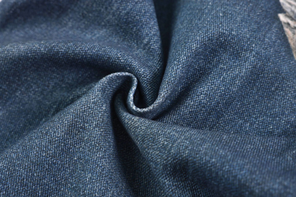 アクセサリープリントデニムパンツ/cm0248