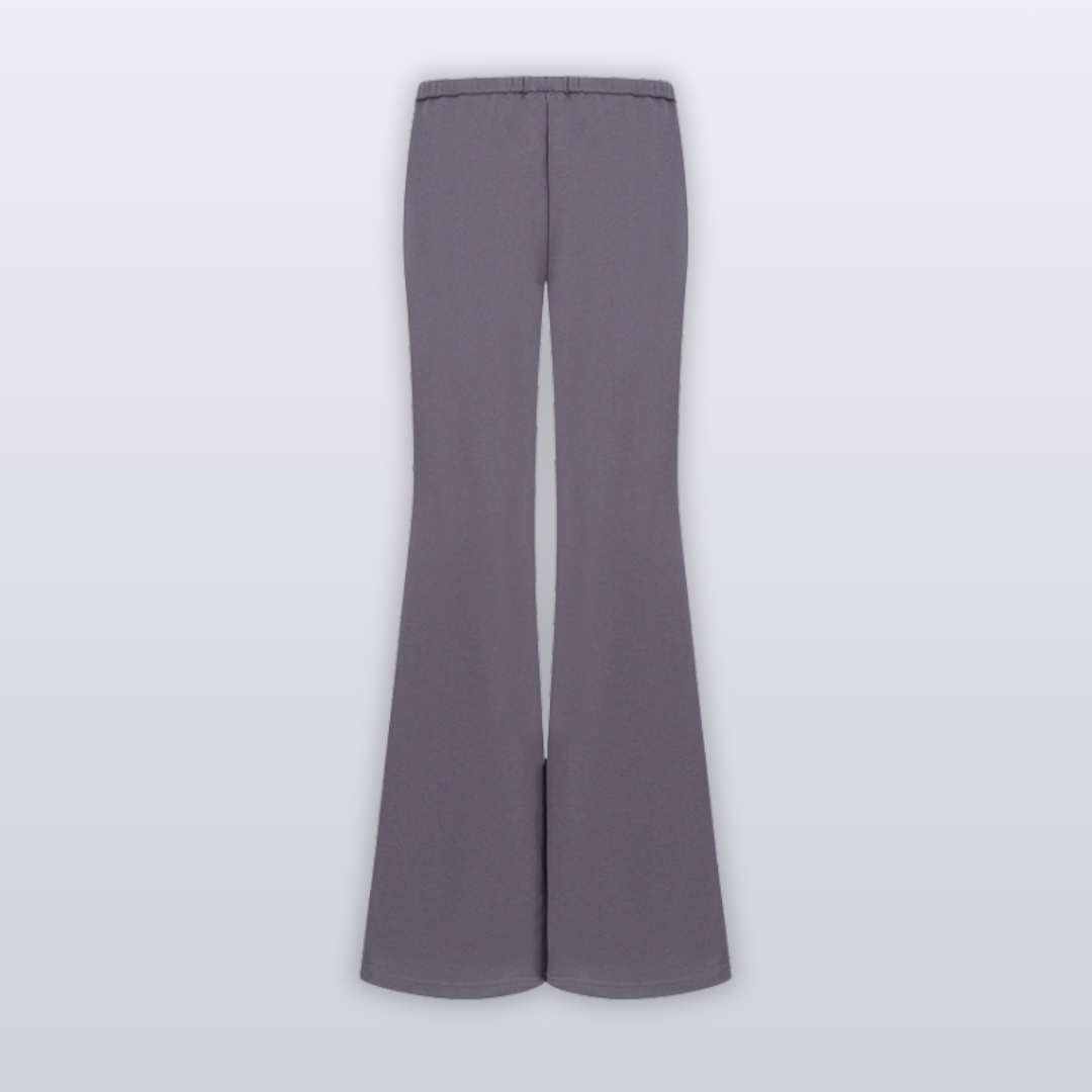 4color/レタリングフレアスウェットパンツ/cm0314