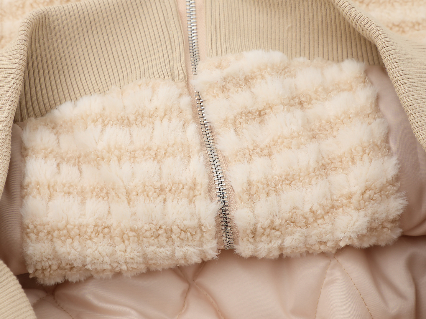 ボーダーボアジャケット/2color/cm0006