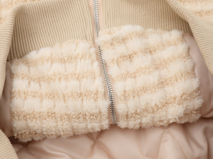 ボーダーボアジャケット/2color/cm0006