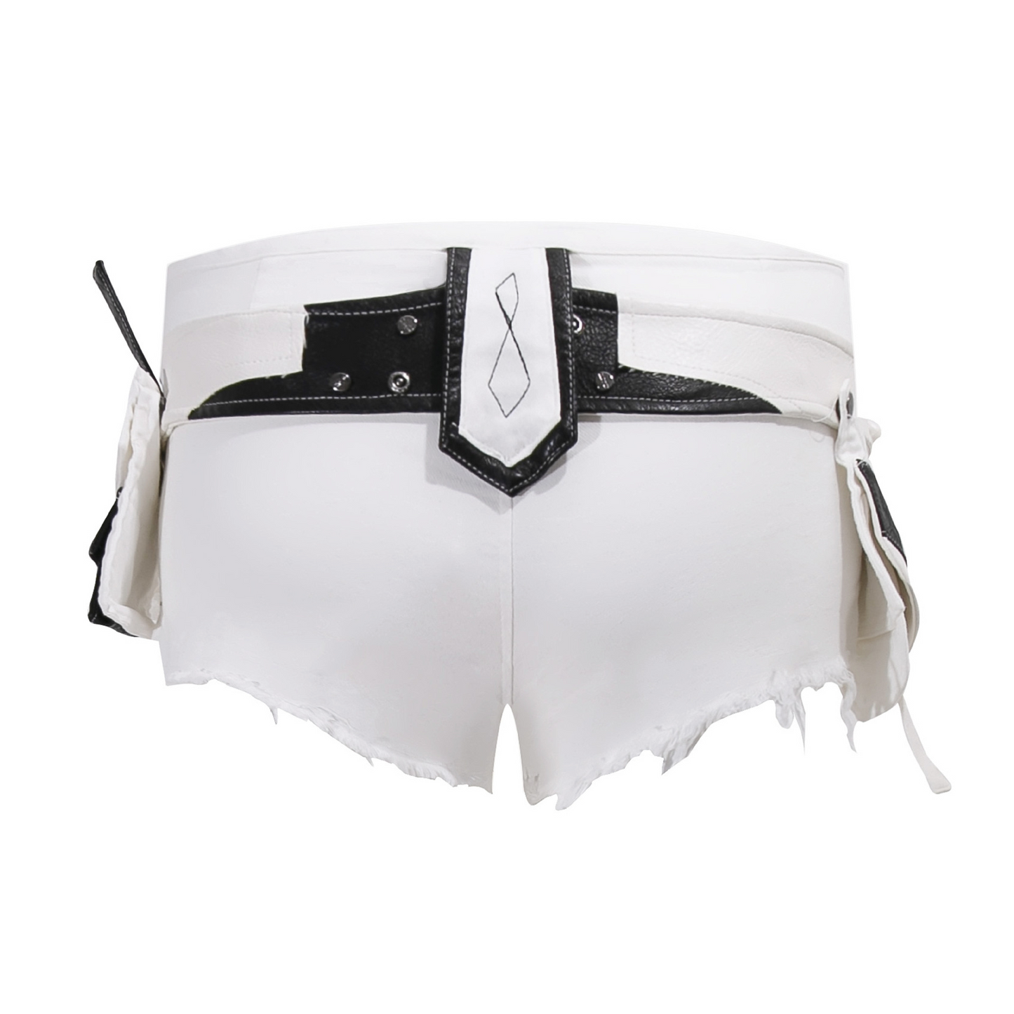 ベルトデザインショートパンツ/4color/cm0137