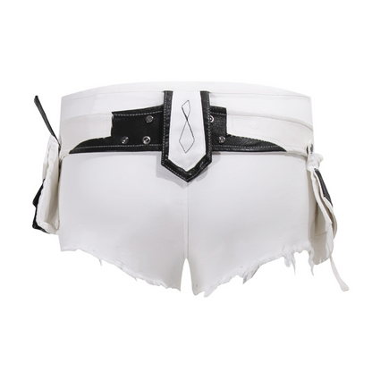 ベルトデザインショートパンツ/4color/cm0137