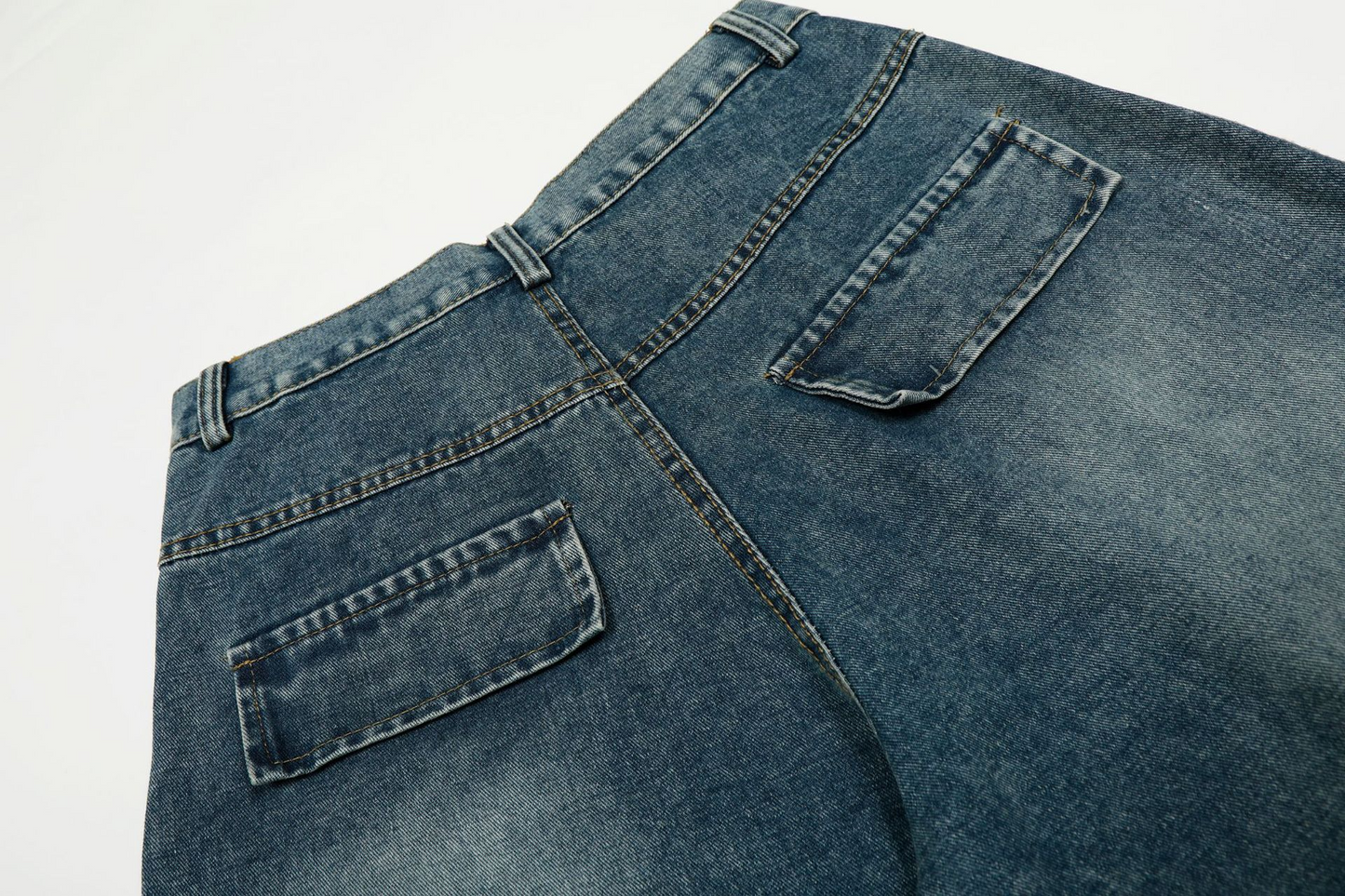 刺繡ロゴポケットデザインデニムパンツ/cm0064