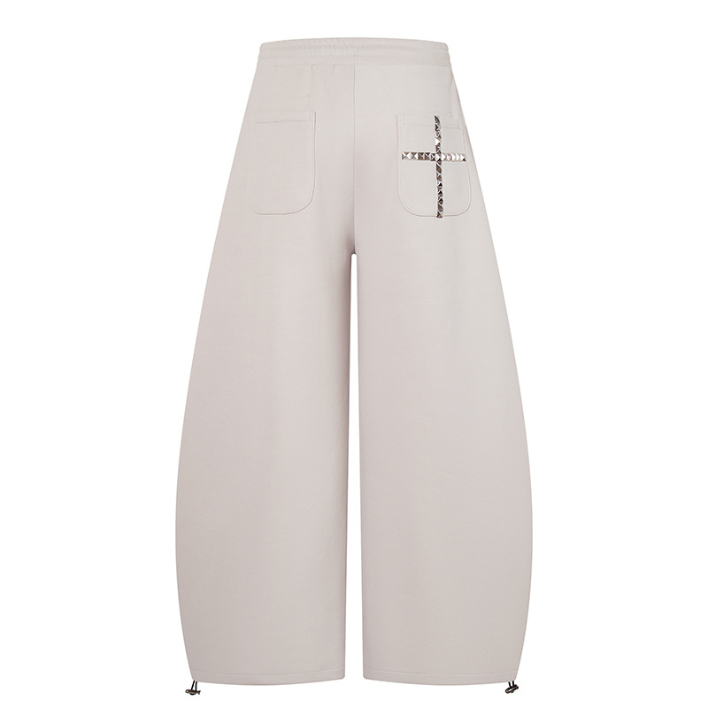 メタルクロスワイドレッグパンツ/cm0269
