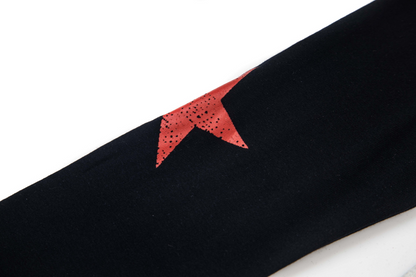 バイカラーフロントボタンプリントトップス/2color/cm0155