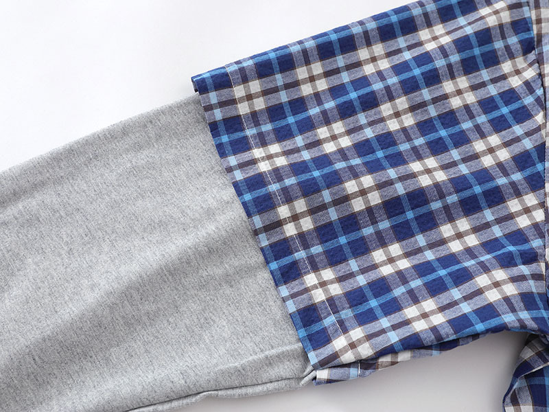 フェイクレイヤーチェックシャツジャケット/2color/cm0082