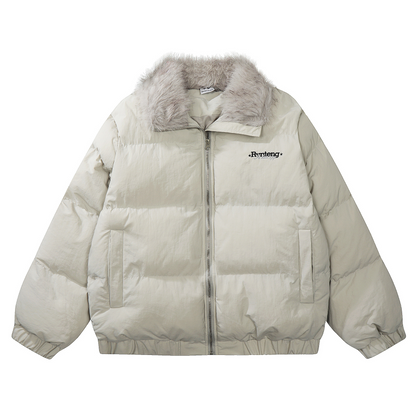 ファーネックパファージャケット/2color/cm0078