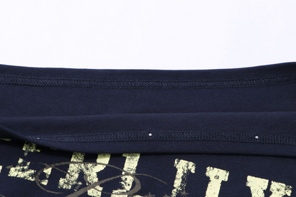 スタッズ付きアシメオフショルダーTシャツ/3color/cm0104