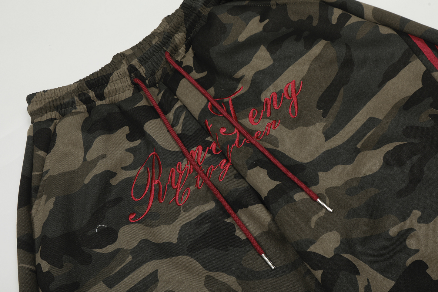 カモフラ柄サイドラインパンツ/cm0054