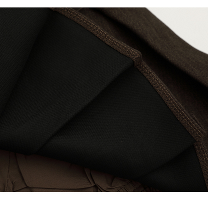 ベルトデザインプリーツスカート/2color/cm0140